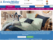 Tablet Screenshot of de.erwinmueller.com